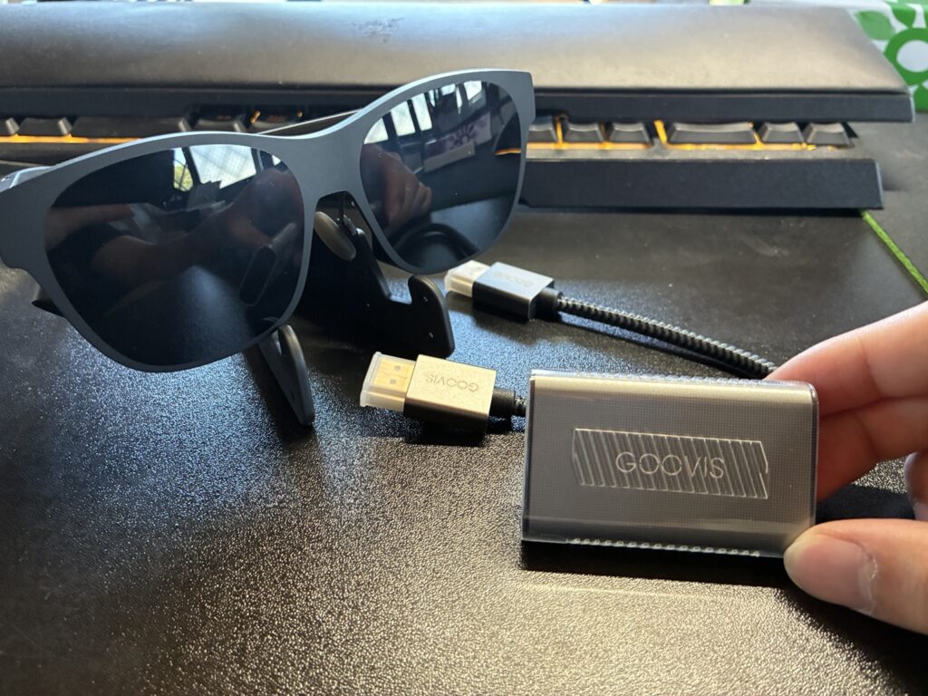 GooVis HDMI USB-C変換器をXREAL Air 2 Proと一緒に使う
